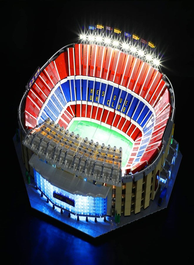 GEAMENT LED Light Kit Compatible with Lego Camp NOU - FC Barcelona - Lighting Set for Creator 10284 Building Model (Model Set Not Included) - Image 1